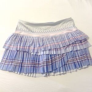 Lavender and White Layered Skirt